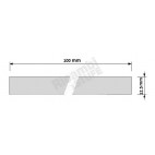 RESISTENZA ELETTRICA Ø 12,5 mm LUNGH.100 mm