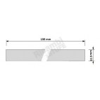 BOUGIE D'ALLUMAGE Ø12,5 mm LUNGH.130 mm
