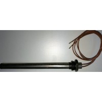 RESISTENZA ELETTRICA Ø 12,5 mm LUNGH.160MM ATTACCO A FILETTO 3/8