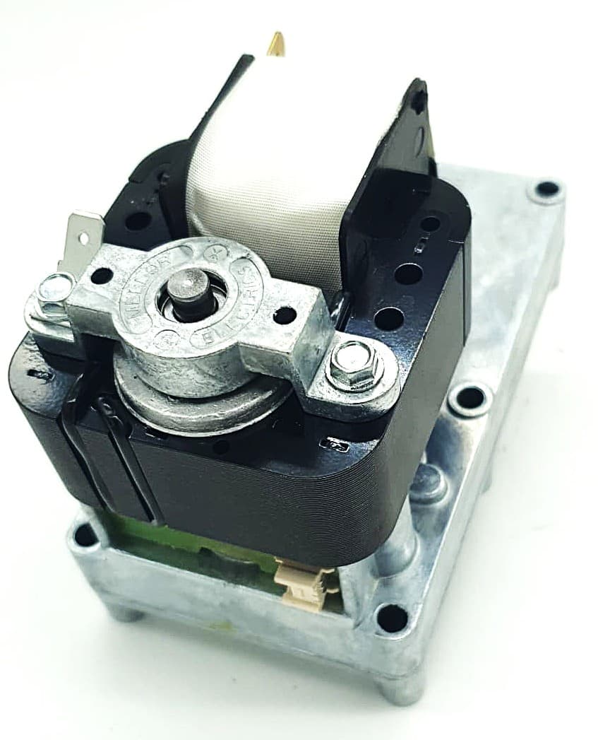 MOTORE COCLEA  PER STUFE A PELLET  4 RPM CON SENSORE GIRI