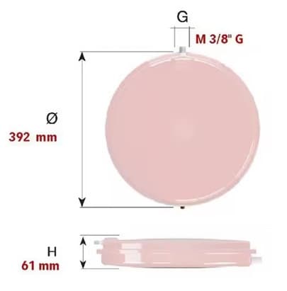 VASO ESPANSIONE  CP 392/6  1 BAR  2