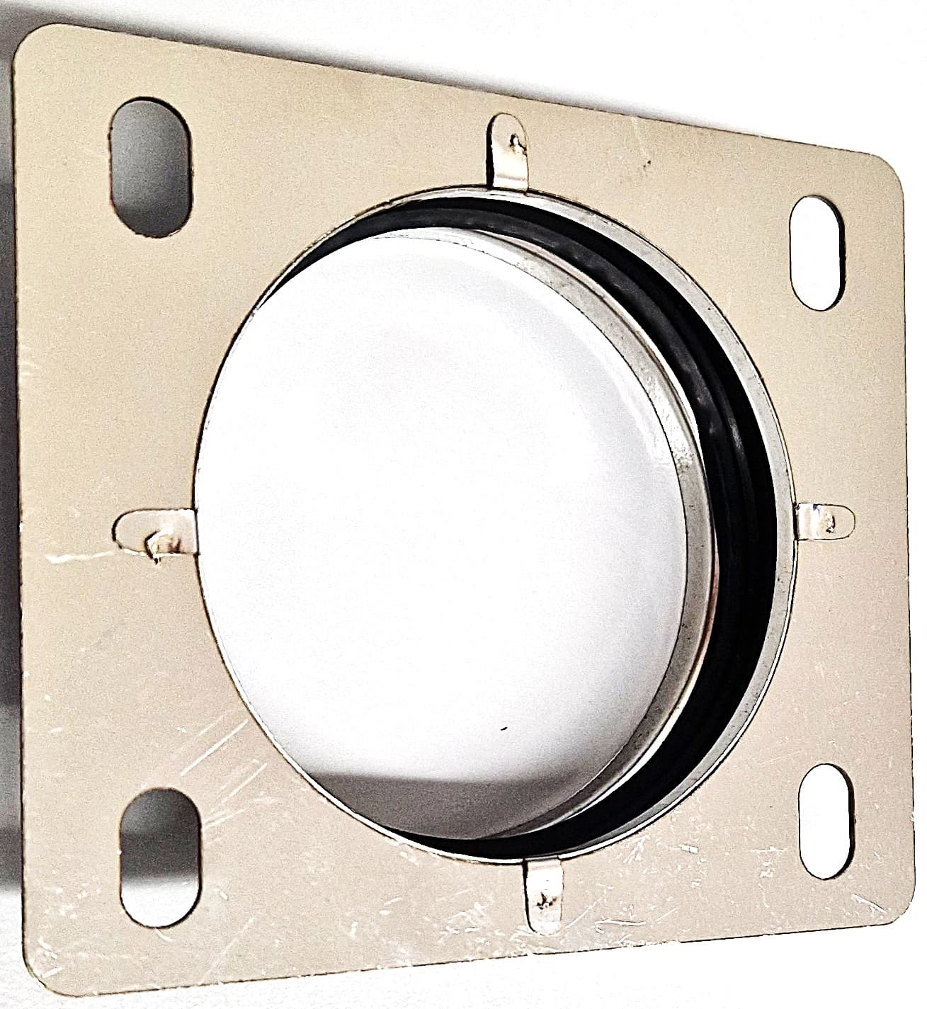 FLANGIA ASPIRAZIONE D.80 INOX  2