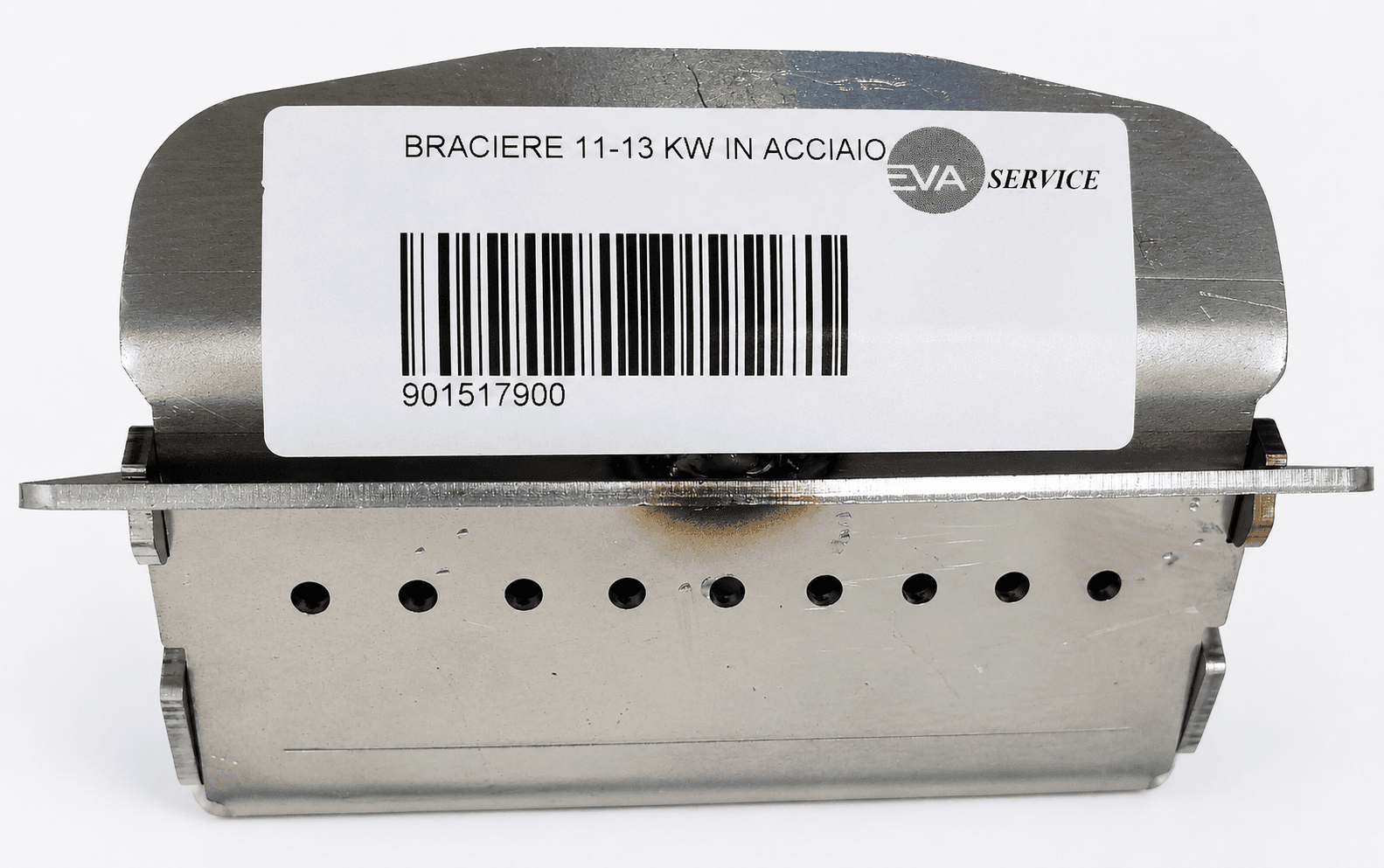 BRACIERE STUFE 11 - 13  KW INOX  EVACALOR-PUNTOFUOCO 1