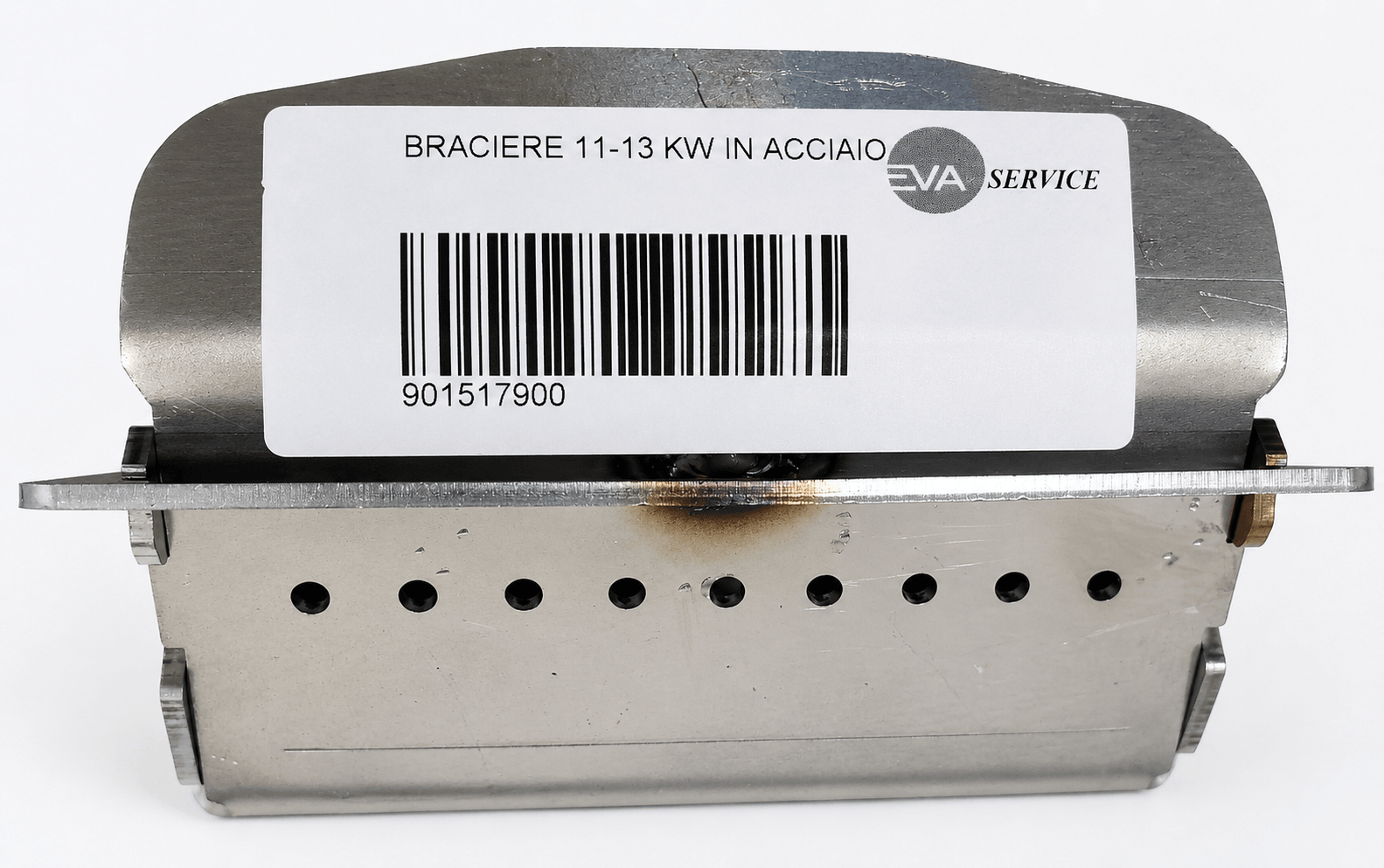 BRACIERE STUFE 11 - 13  KW INOX  EVACALOR-PUNTOFUOCO