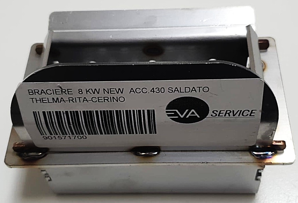 BRACIERE 8 KW NEW ACC.430 SALDATO THELMA-RITA-CERINO