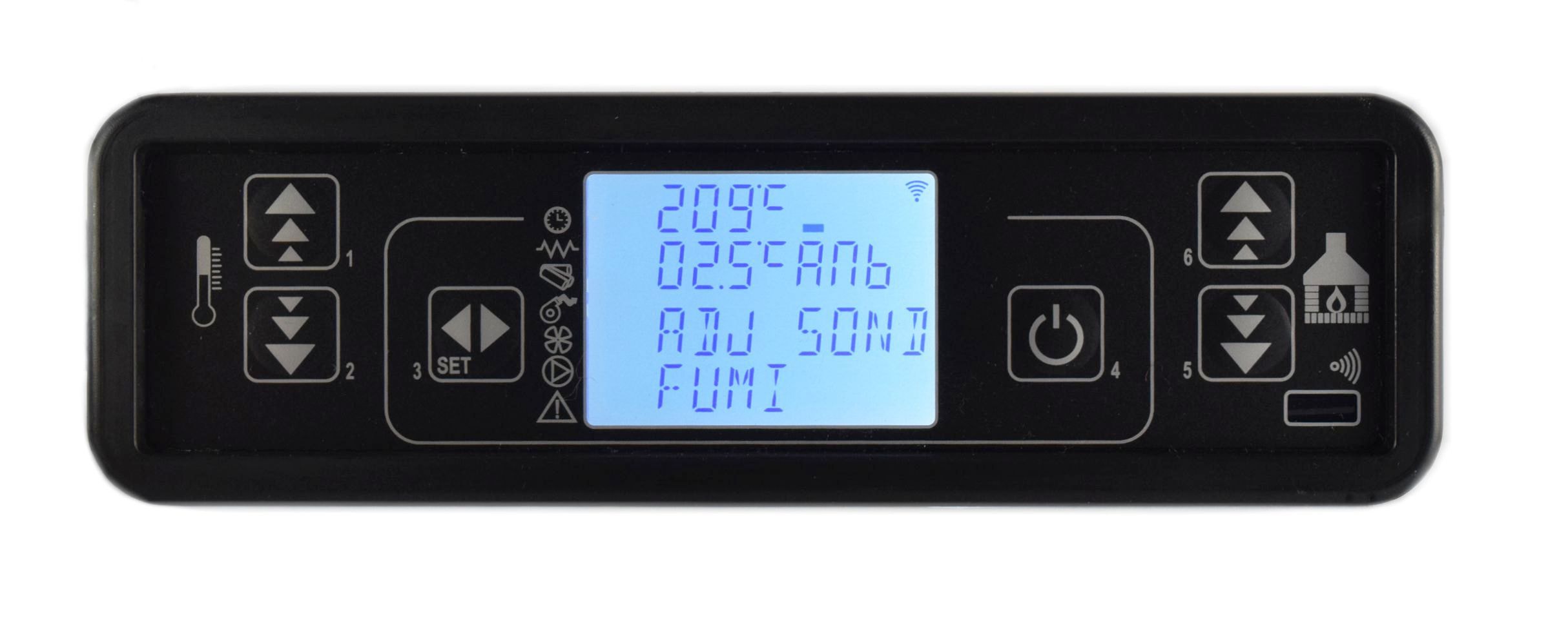 DISPLAY LCD A 6 TASTI MICRONOVA
