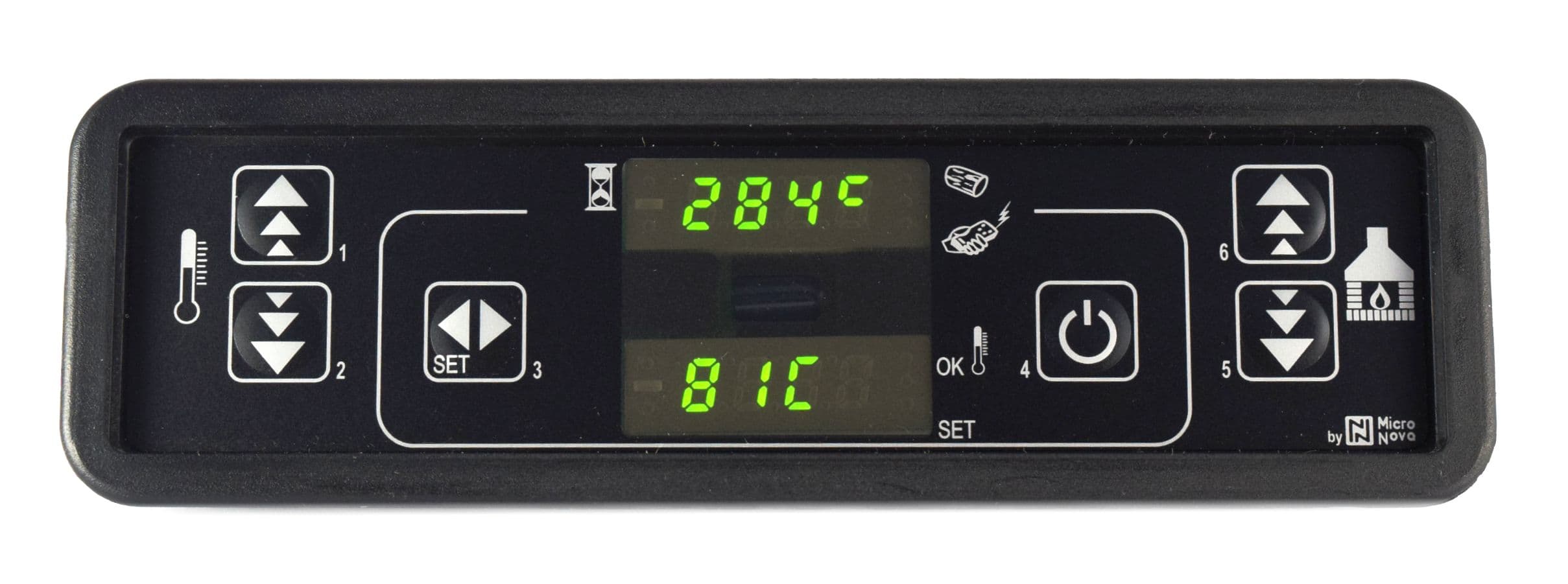 DISPLAY LED A 6 TASTI MICRONOVA