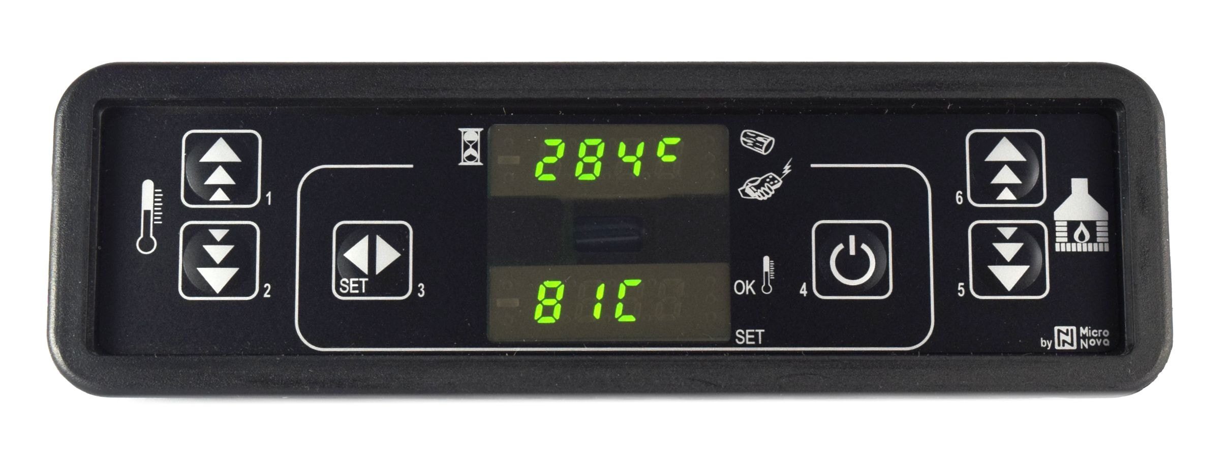 DISPLAY LED A 6 TASTI MICRONOVA